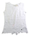 A White Sleeveless Tops from bloomB in size 5T for girl. (Front View)