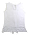 A White Sleeveless Tops from bloomB in size 5T for girl. (Back View)