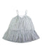 A White Sleeveless Dresses from Bonpoint in size 4T for girl. (Back View)
