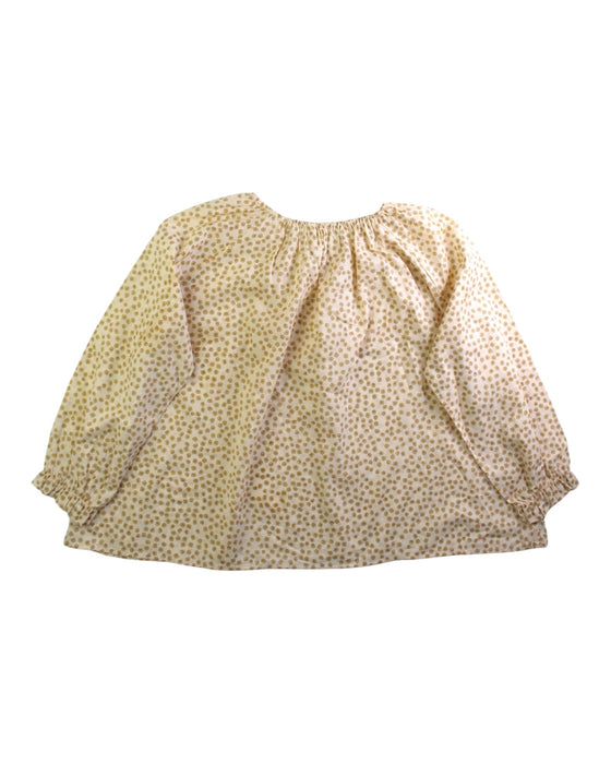 A Beige Long Sleeve Tops from Konges Sløjd in size 5T for girl. (Back View)