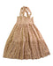 A Peach Sleeveless Dresses from Konges Sløjd in size 3T for girl. (Back View)