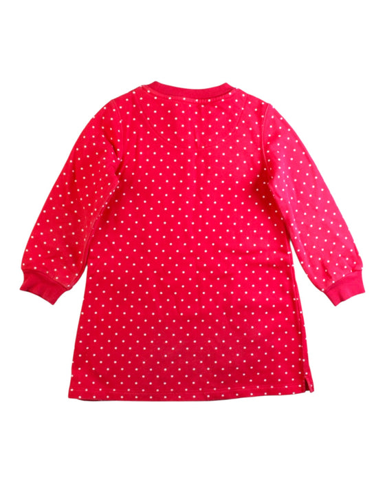 A Red Long Sleeve Dresses from Boden in size 3T for girl. (Back View)