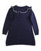 A Navy Sweater Dresses from Jacadi in size 4T for girl. (Back View)