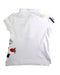 A White Short Sleeve Polos from Polo Ralph Lauren in size 3T for girl. (Back View)