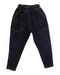 A Navy Casual Pants from As Know As Ponpoko in size 2T for girl. (Front View)