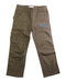 A Brown Casual Pants from La Compagnie des Petits in size 4T for boy. (Front View)