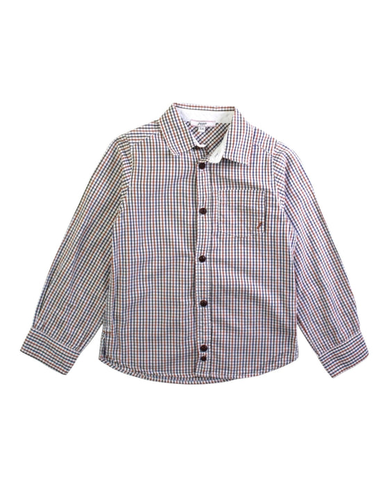 A Multicolour Long Sleeve Shirts from Jacadi in size 5T for boy. (Front View)