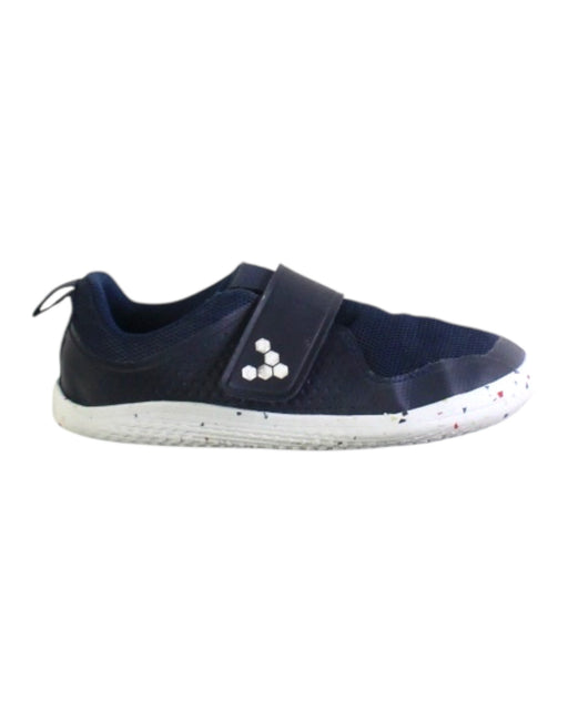 A Navy Sneakers from Vivobarefoot in size 6T for boy. (Front View)