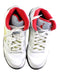 A White Sneakers from Air Jordan in size 12Y for boy. (Back View)