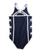 A Navy Swimsuits from Abercrombie & Fitch in size 14Y for girl. (Back View)