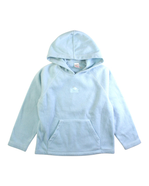 A Blue Hooded Sweatshirts from Roots in size 5T for neutral. (Front View)