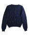 A Navy Cardigans from Yumi in size 11Y for girl. (Back View)