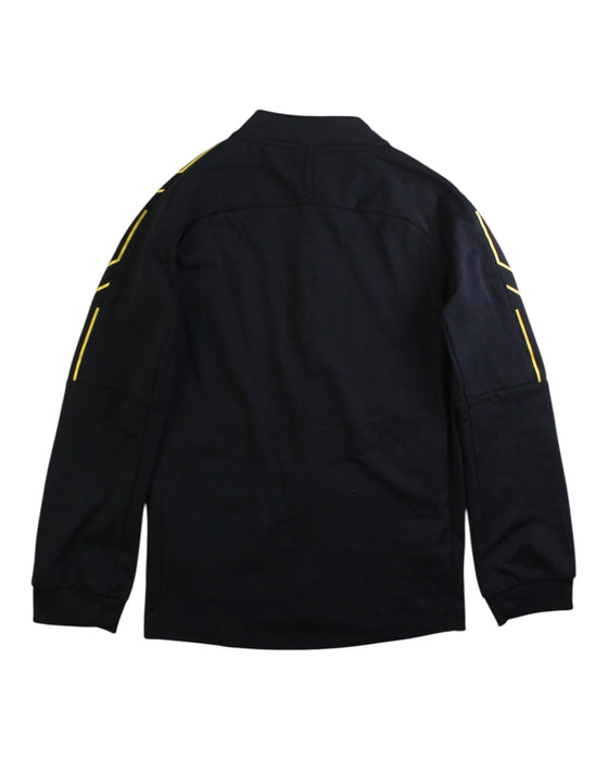 A Black Lightweight Jackets from Nike in size 10Y for boy. (Back View)