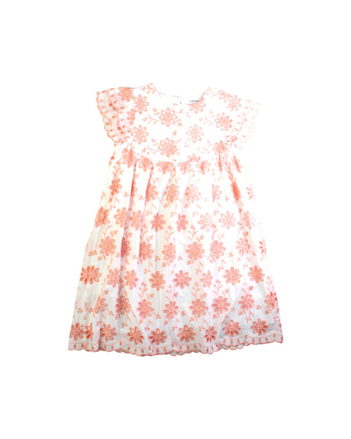 A White Sleeveless Dresses from Country Road in size 7Y for girl. (Front View)