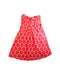 A Red Sleeveless Dresses from Country Road in size 7Y for girl. (Front View)