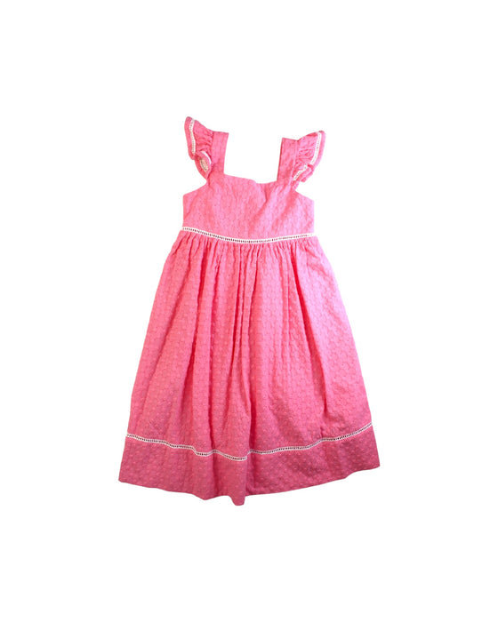 A Pink Sleeveless Dresses from Country Road in size 7Y for girl. (Front View)