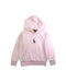 A Pink Hooded Sweatshirts from Polo Ralph Lauren in size 7Y for girl. (Front View)