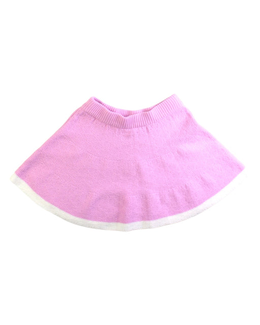 A Pink Short Skirts from Seed in size 6T for girl. (Front View)