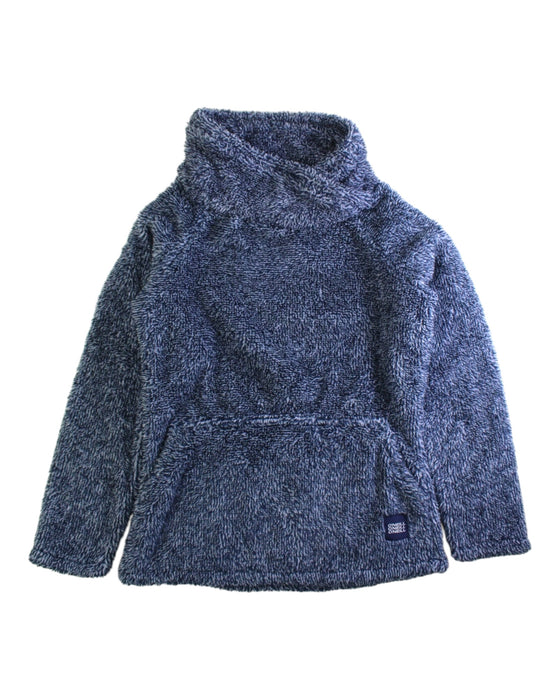 A Blue Hooded Sweatshirts from O'Neill in size 13Y for girl. (Front View)