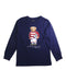 A Navy Long Sleeve T Shirts from Polo Ralph Lauren in size 8Y for boy. (Front View)