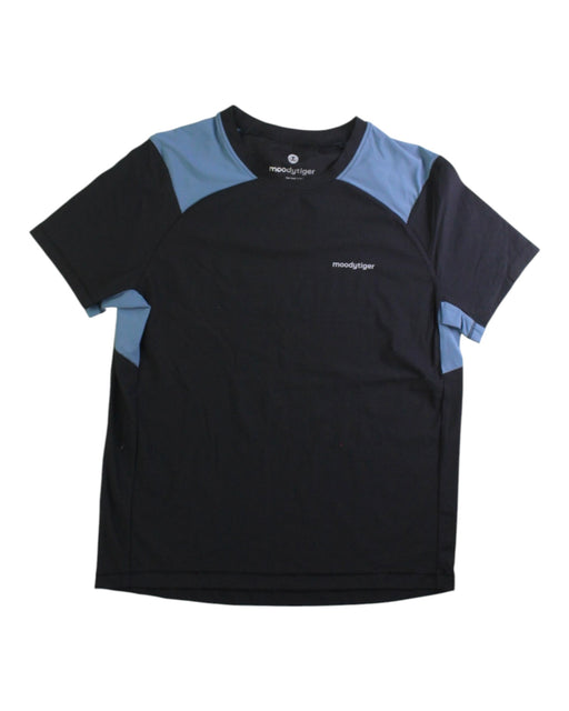 A Black Active Tops from Moody Tiger in size 8Y for boy. (Front View)