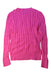 A Pink Knit Sweaters from Polo Ralph Lauren in size 6T for girl. (Back View)
