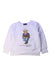 A White Crewneck Sweatshirts from Polo Ralph Lauren in size 3T for girl. (Front View)
