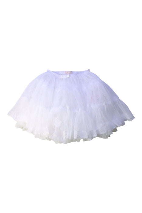 A White Tulle Skirts from Nicholas & Bears in size 6T for girl. (Front View)
