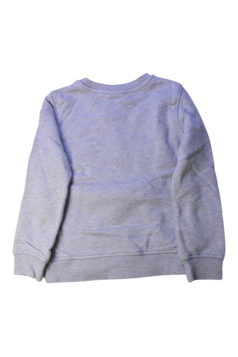 A Grey Crewneck Sweatshirts from Kenzo in size 6T for girl. (Back View)