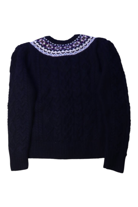A Navy Cardigans from Polo Ralph Lauren in size 6T for girl. (Back View)
