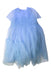 A Blue Short Sleeve Dresses from Il Gufo in size 6T for girl. (Front View)