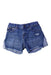 A Blue Shorts from Polo Ralph Lauren in size 7Y for girl. (Front View)