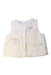 A Ivory Outerwear Vests from Mides in size 3T for girl. (Front View)
