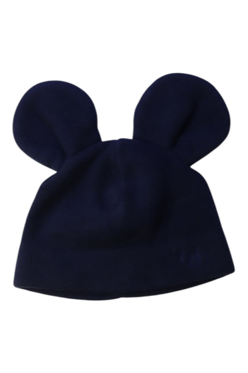 A Navy Winter Hats from Il Gufo in size 2T for girl. (Front View)