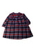 A Red Long Sleeve Dresses from Monoprix in size 3T for girl. (Front View)