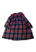 A Red Long Sleeve Dresses from Monoprix in size 3T for girl. (Back View)