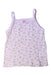 A White Sleeveless Tops from Petit Bateau in size 2T for girl. (Front View)