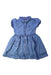 A Blue Short Sleeve Dresses from Sergent Major in size 2T for girl. (Front View)