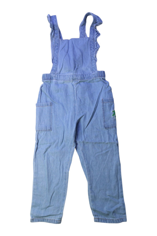 A Blue Long Overalls from Catimini in size 3T for girl. (Front View)