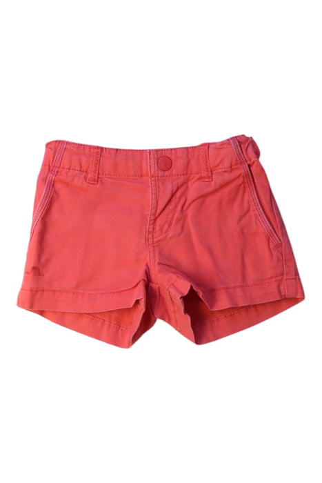 A Red Shorts from Château de Sable in size 2T for girl. (Front View)