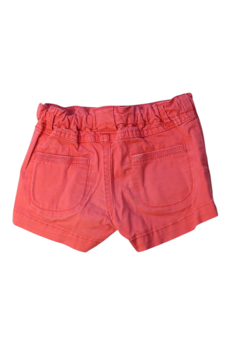 A Red Shorts from Château de Sable in size 2T for girl. (Back View)