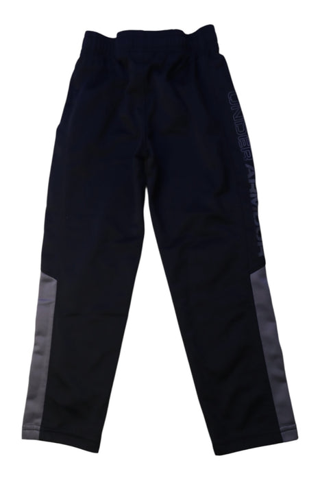 A Black Active Pants from Under Armour in size 5T for boy. (Back View)