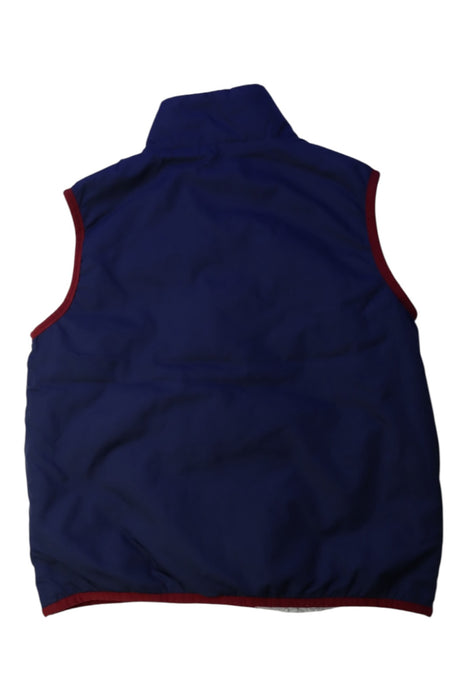 A Navy Outerwear Vests from Janie & Jack in size 5T for boy. (Back View)