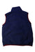 A Navy Outerwear Vests from Janie & Jack in size 5T for boy. (Back View)