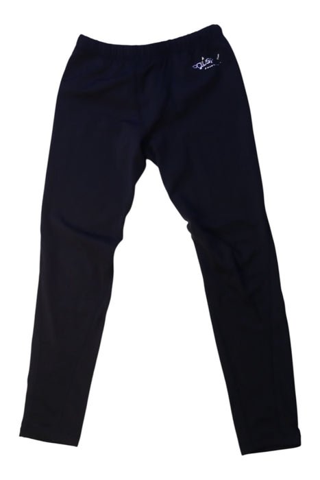 A Black Active Pants from Aquasport in size 6T for girl. (Front View)