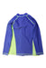 A Blue Rash Guards from Minnex in size 5T for neutral. (Back View)