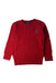 A Red Knit Sweaters from Polo Ralph Lauren in size 7Y for boy. (Front View)