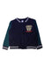 A Navy Lightweight Jackets from Petit Bateau in size 6T for boy. (Front View)