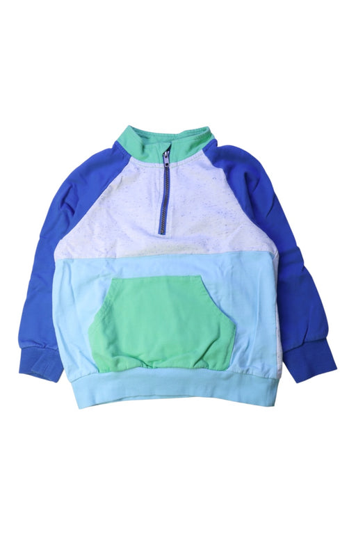 A Multicolour Zippered Sweatshirts from Seed in size 8Y for boy. (Front View)