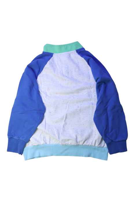 A Multicolour Zippered Sweatshirts from Seed in size 8Y for boy. (Back View)